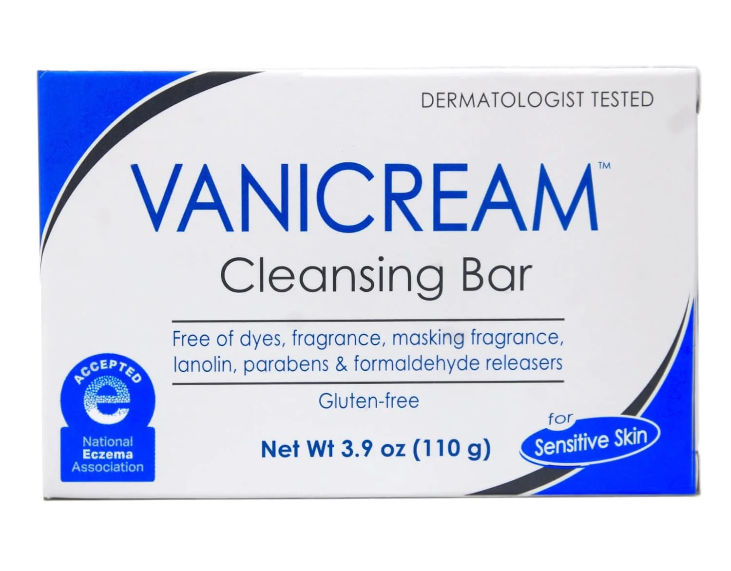 Vanicream Sensitive Skin Care Set, Enhanced Moisturizer with Hyaluronic Acid and Ceramides 12 fl oz plus Cleansing Bar 3.9 oz, Dermatologist Tested Gentle Skin Care Bundle - Image 5