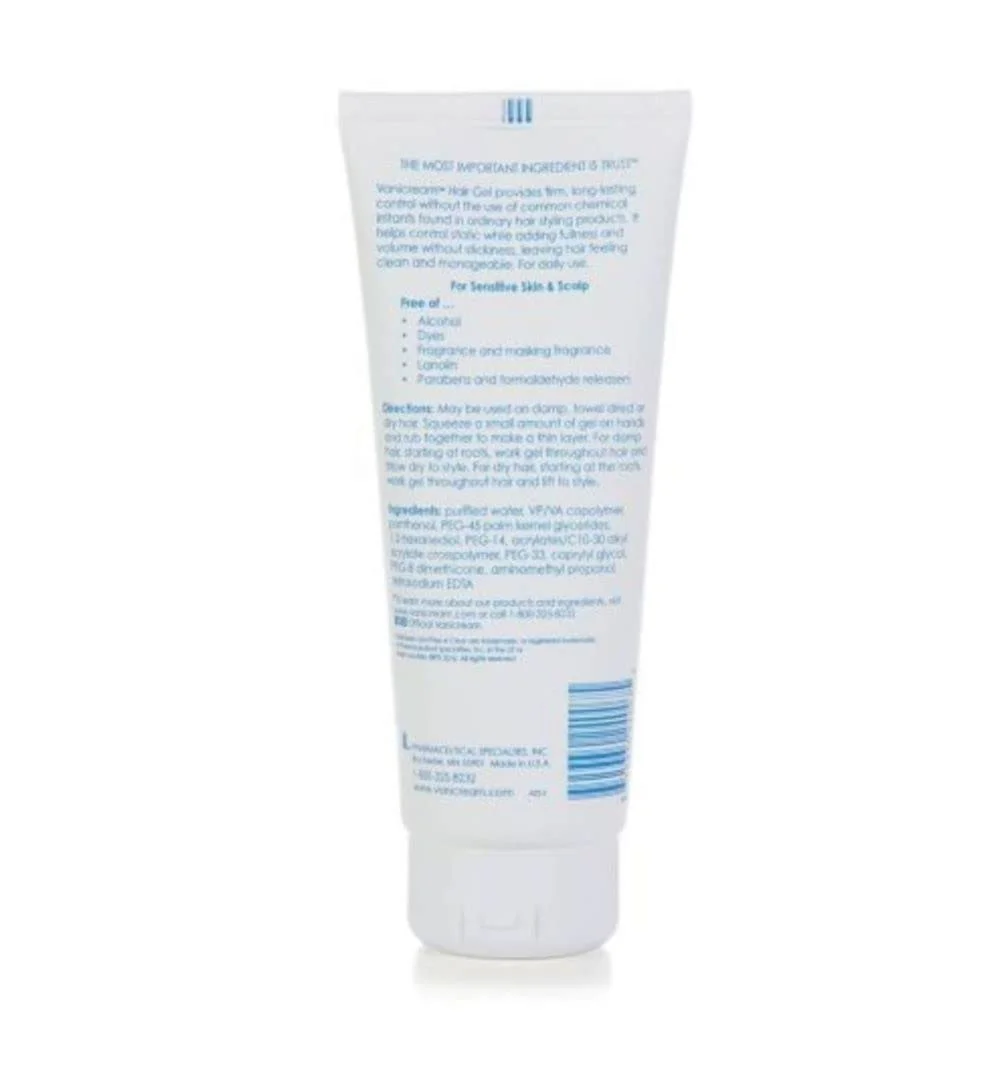 Alternative view of Vanicream Hair Styling Gel,Fragrance and Gluten Free,For Sensitive Skin,Unscented,7 Oz,Packaging May Vary,(Pack of 12)