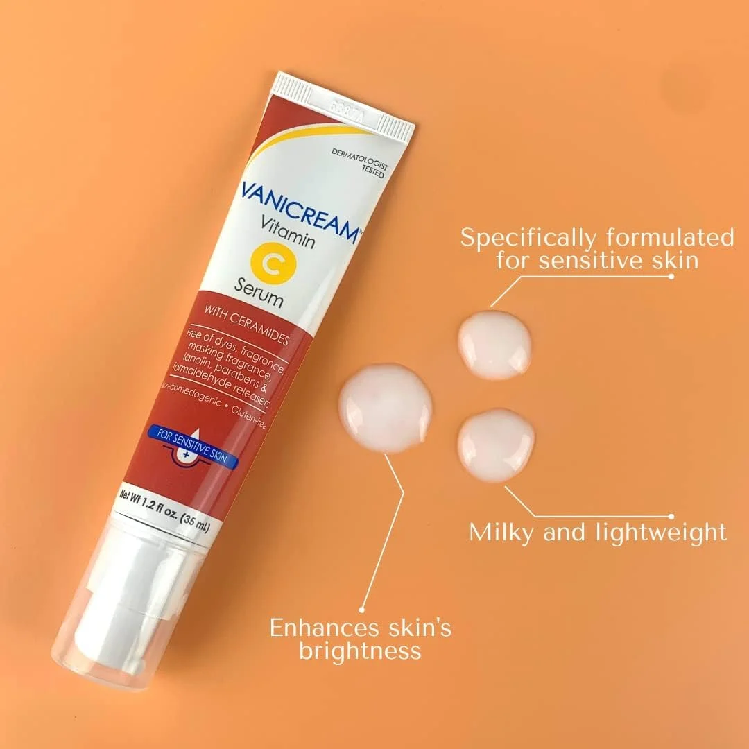 Alternative view of Vanicream Daily Facial Moisturizer - 3 fl oz Vitamin C Serum - 1.2 Fl Oz