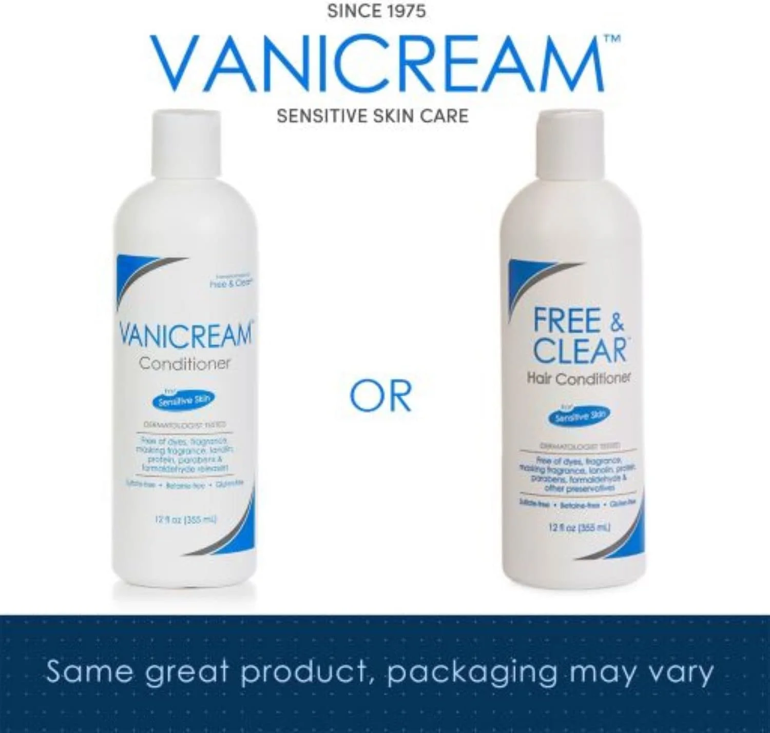 Vanicream Shampoo + Conditioner + Body Wash Bundle (12 Fl Oz Each) - Formulated for Sensitive Skin - Image 7