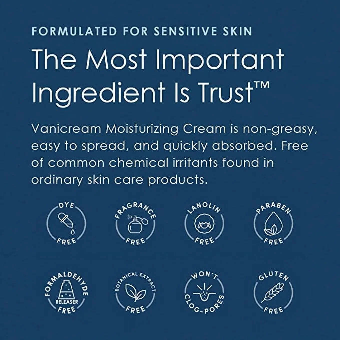 Alternative view of Vanicream Moisturizing Skin Cream for Sensitive Skin 16 oz (Pack of 4)4