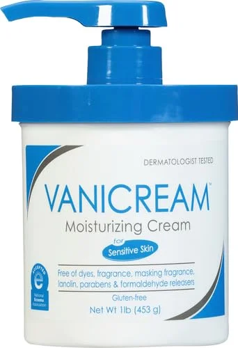 Alternative view of Vanicream Moisturizing Cream with Pump Dispenser, 16 Oz, Pack of 2, Formulated without Common Irritants for Sensitive Skin, Body & Face Moisturizer, Restores Moisture & Soothes Irritated Areas