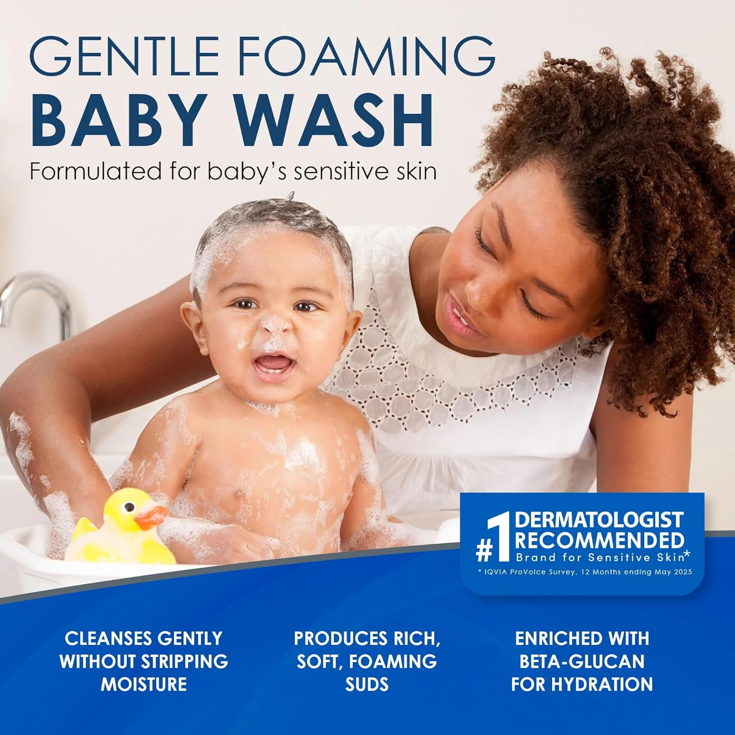 Alternative view of Vanicream Foaming Wash for Baby, Gentle Tear-Free Cleanse & Moisture, 8 Oz