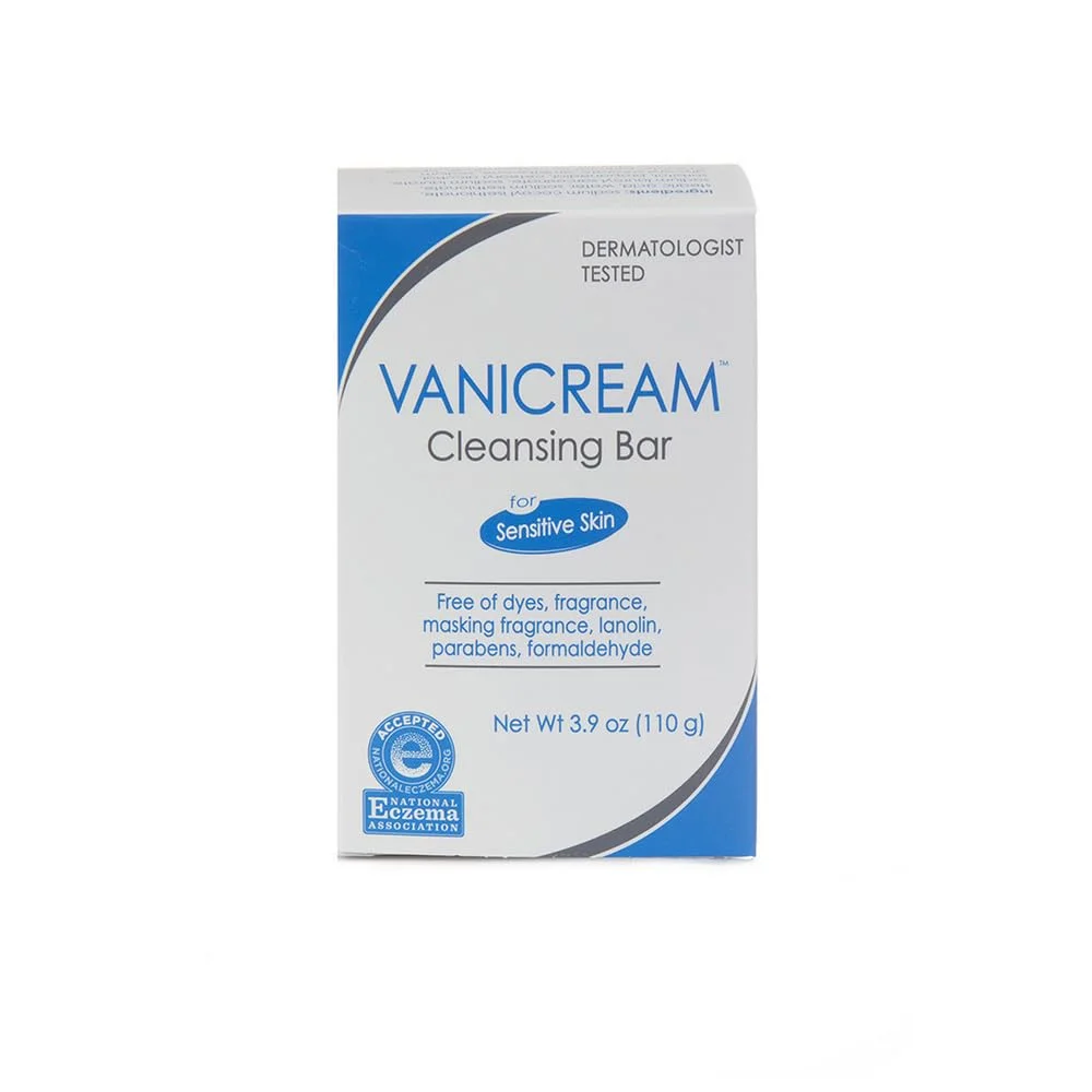 Vanicream Cleansing Bar for Sensitive Skin 3.90 oz (Pack of 10)
