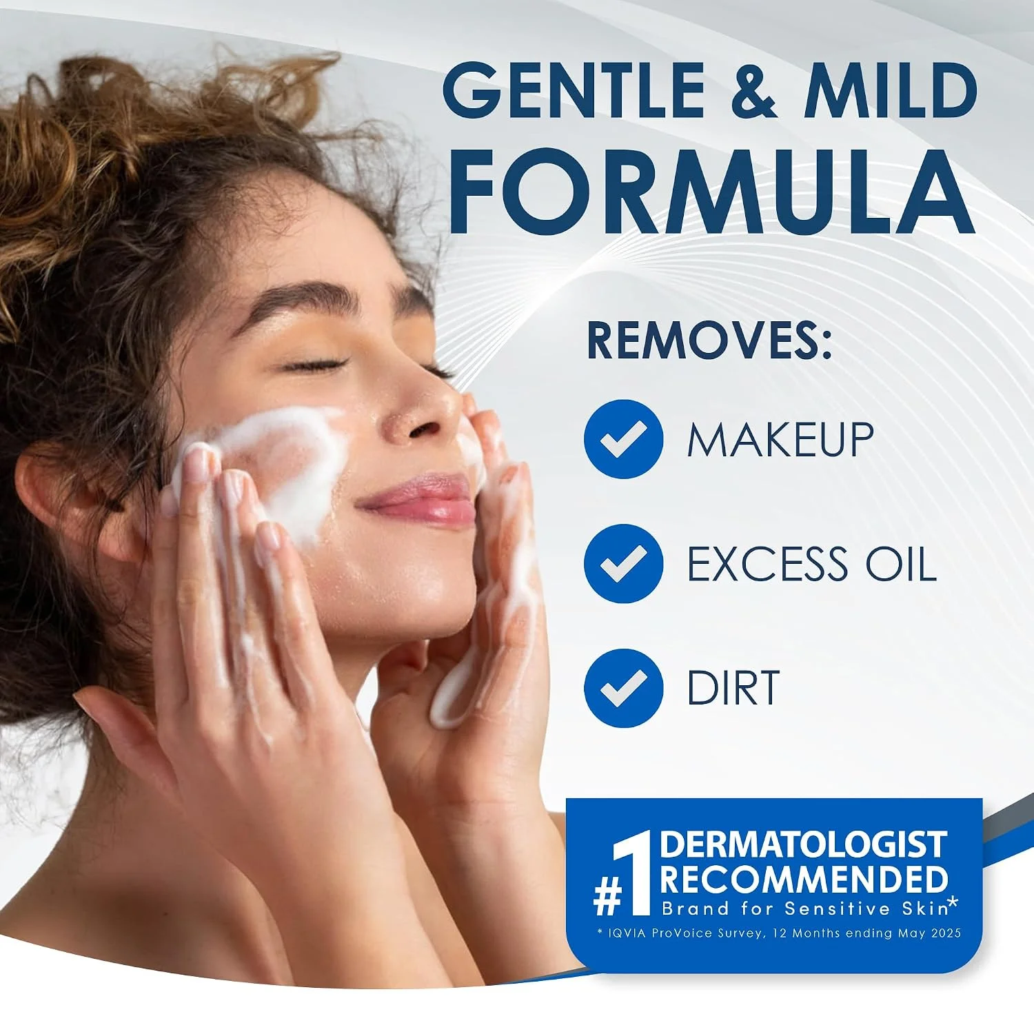 Alternative view of Vanicream Liquid Cleanser, Gentle Non-Drying Body & Face Wash 8 Fl Oz Pump